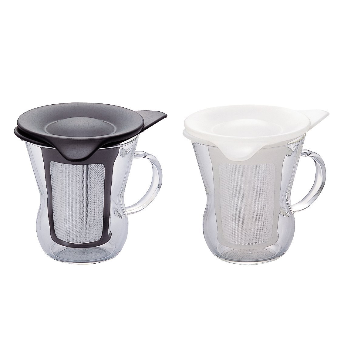 HARIO One Cup Coffee Maker: Caffettiera A Immersione In Vetro Per Una Tazza, Filtro Riutilizzabile, Ideale Per Casa E Ufficio, 170ml
