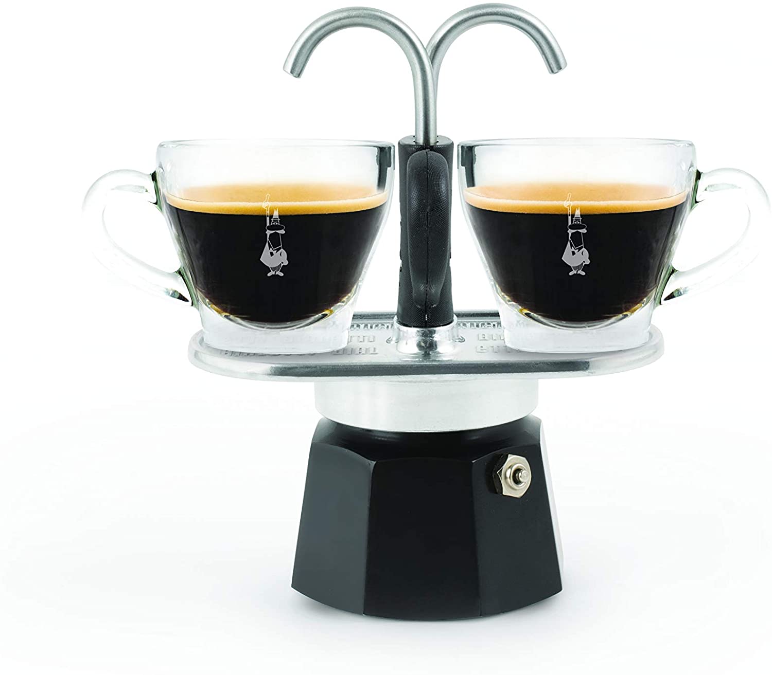 Bialetti Mini Express на 2 чашки Гейзерная кофеварка