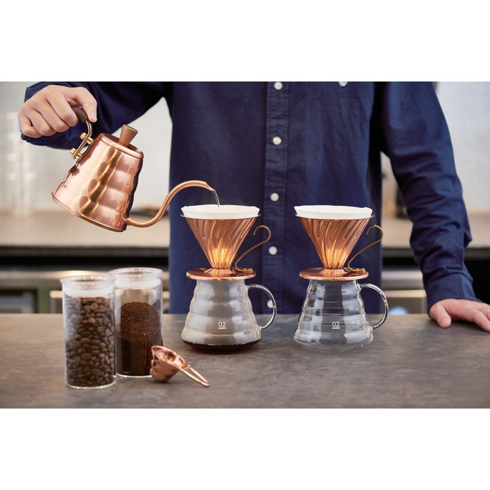 hario v60 buono copper drip kettle