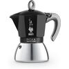Bialetti 6936 Moka Induction на 6 чашек черная Гейзерная кофеварка, фото 