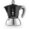 Bialetti 6932 Moka Induction на 2 чашки чёрная Гейзерная кофеварка, фото 