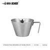 MHW-3BOMBER Мерный стакан бариста с двумя носиками 100 мл сталь, фото 