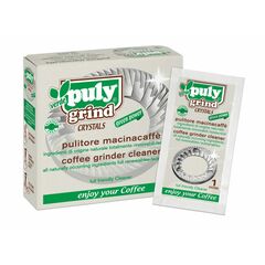 Puly Grind Crystals Средство для очистки кофемолок 10 пакетов по 15 г, фото 