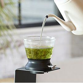 Hario Largo Tea Dripper Заварник с кнопкой 350 мл, фото , изображение 2