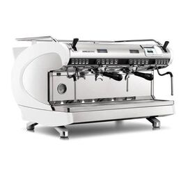 Nuova Simonelli Aurelia WAVE T3 2Gr 380V pearl white+high groups+Autopurge, кофемашина автомат, высокие группы, подогрев чашек, белая, фото 