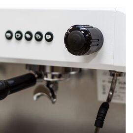 Conti CC200 Tall Cup 2GR Профессиональная кофемашина 2 группы белая, фото , изображение 3