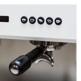 Conti CC200 Tall Cup 2GR Профессиональная кофемашина 2 группы белая, фото , изображение 4