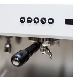 Conti CC200 Tall Cup 2GR Профессиональная кофемашина 2 группы белая, фото , изображение 5