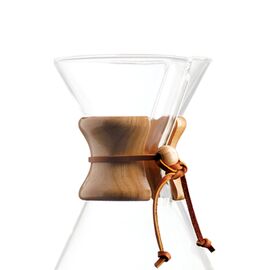 Chemex CMH-2 Деревянный фартук с кожаным шнурком и бусинкой, фото 