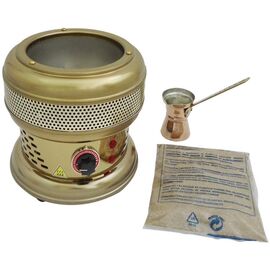 JOHNY AK/8-5 GOLD Аппарат кофе на песке на 1 турку, фото , изображение 3