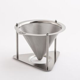 E&B LAB Dripper Металлический пуровер ультратонкой фильтрации 35 микрон, фото 