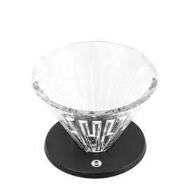 Timemore Crystal Eye 02 воронка из боросиликатного стекла черная, фото , изображение 2