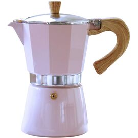Gnali&Zani Venezia Гейзерная кофеварка на 6 чашек розовая, фото 