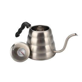AnyBar Drip Kettle Чайник с термометром 1200 мл сталь, фото 