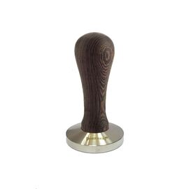 JoeFrex Elegance Flat Темпер 57 мм плоский с ручкой из дуба, фото 