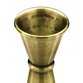 Lumian Japanese Джиггер 30/60 мл бронза, фото , изображение 2