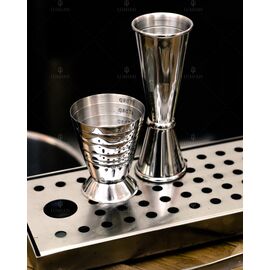 Lumian Japanese Джиггер 30/60 мл серебро, фото , изображение 4