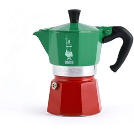 Bialetti 5322 Moka Express Italia на 3 чашки Гейзерная кофеварка, фото , изображение 2