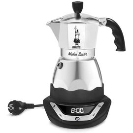 Bialetti 6092 Moka Timer на 3 чашки Гейзерная кофеварка, фото 
