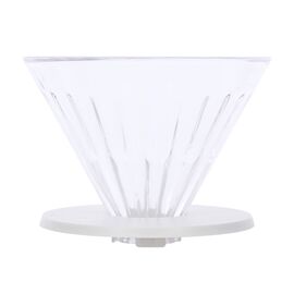 Timemore Crystal Eye 02 воронка из боросиликатного стекла белая, фото 