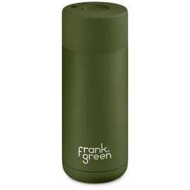 Frank Green Ceramic reusable cup Термокружка 475 мл хаки, фото 