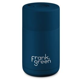Frank Green Ceramic reusable cup Термокружка 295 мл синяя, фото 