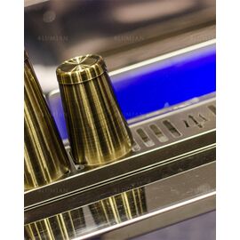 Lumian Kenko Boston Tin & Half Tin Шейкер 530/830 мл бронза, фото , изображение 5