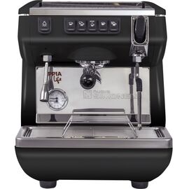 Nuova Simonelli Appia Life 1Gr V 220V black+high groups Кофемашина автомат с 1 высокой группой черная, фото 