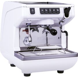 Nuova Simonelli Appia Life 1Gr V 220V white+high groups Кофемашина автомат с 1 высокой группой белая, фото , изображение 2