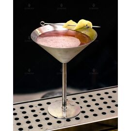 Lumian Bond Coppa Бокал Мартини 200 мл серебро, фото , изображение 4