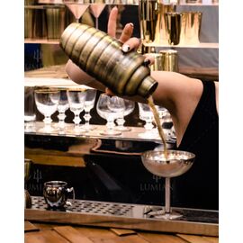 Lumian Gatsby Coppa Бокал для шампанского 200 мл серебро, фото , изображение 2