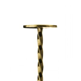 Lumian Барная ложка с мадлером 28 см бронза, фото , изображение 3