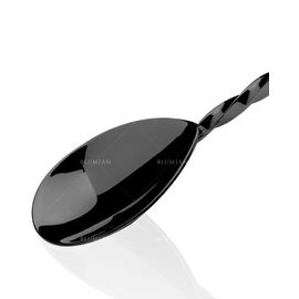 Lumian Барная ложка с мадлером 28 см черный, фото , изображение 2