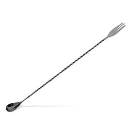 Lumian Trident fork Барная ложка 40 см черный, фото 
