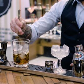 Lumian Hoffman Барная ложка 30 см черный, фото , изображение 4