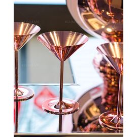 Lumian Bond Coppa Бокал Мартини 230 мл медь, фото , изображение 3