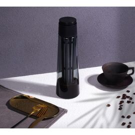 Timemore Icicle Заварочная бутылка для Cold Brew 600 мл чёрная, фото , изображение 2