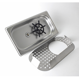 CoffeeTools Ринзер встраиваемый с каплесборником 325X175x40 мм, фото , изображение 4