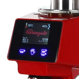 Fiorenzato F64E Кофемолка профессиональная красная, фото , изображение 2