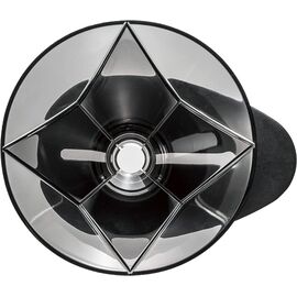 Hario VDMU-02-TB Mugen Пластиковый пуровер V60 02 чёрный, фото , изображение 2