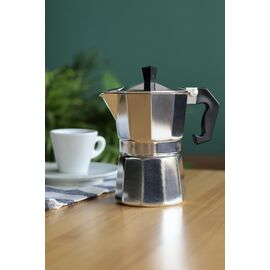Gnali&Zani Brasil Гейзерная кофеварка на 3 чашки алюминий, фото , изображение 3