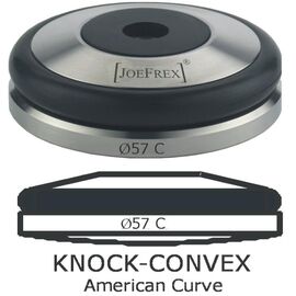 JoeFrex Основание для темпера D57 knock выпуклое сталь, фото 
