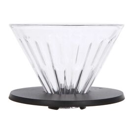 Timemore Glass Crystal Eye Brewer Set 01 360 мл набор для заваривания кофе черный, фото , изображение 3