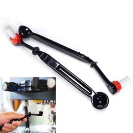CoffeeTools Щетка для чистки кофейной группы с мерной ложкой, фото 