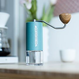 Comandante C40 Nitro Blade Alpine Lagoon Кофемолка ручная, фото , изображение 6