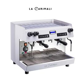 Carimali Nimble 2gr рожковая кофемашина автомат 2 высокие группы белая, фото , изображение 2