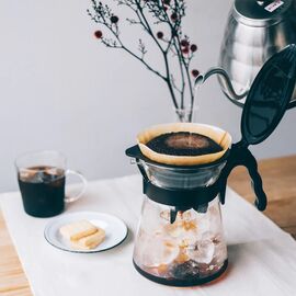 Hario V60 Drip In Пуровер-декантер черный, фото , изображение 2