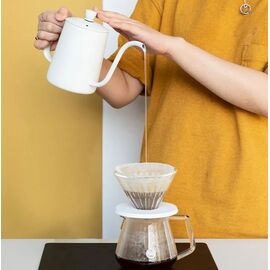 Timemore Fish03 Чайник 600 мл белый, фото , изображение 3