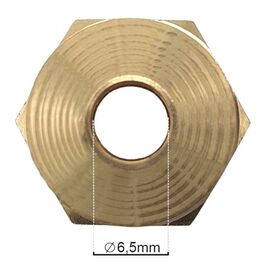 Nuova Simonelli 07300172 Соединитель резьбовой 3/8M-3/8M, фото , изображение 5