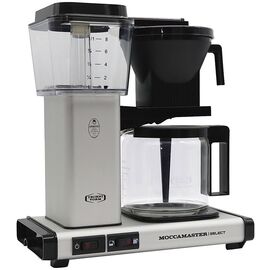 Moccamaster KBG Select Капельная кофеварка матовое серебро, фото , изображение 2